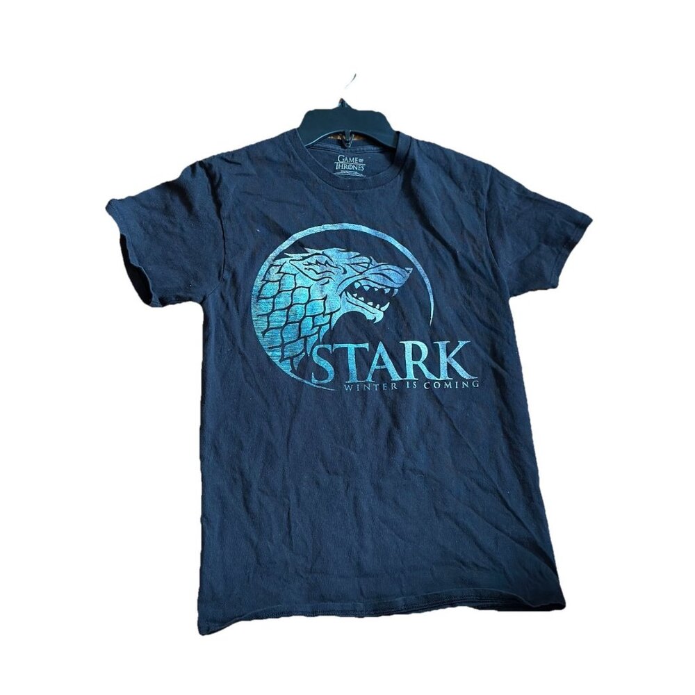 Game of Thrones T-Shirt Stark Winter is Coming Size S Goth Whimsigoth Steampunk